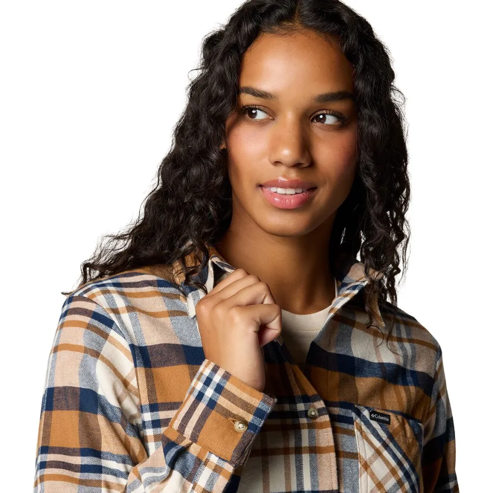 Calico Basin Flannel Long-Sleeve Shirt - Women's