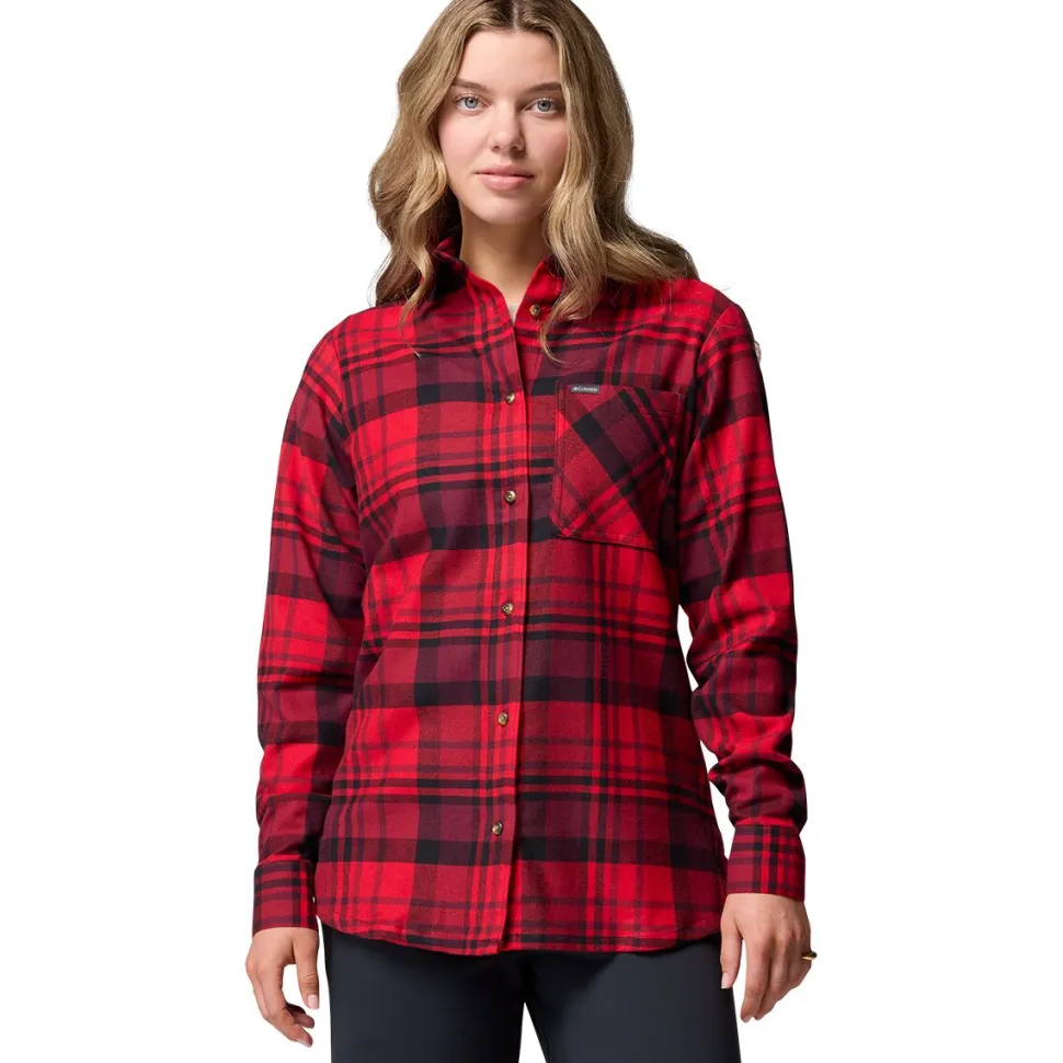 Calico Basin Flannel Long-Sleeve Shirt - Women's