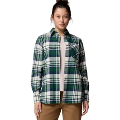 Calico Basin Flannel Long-Sleeve Shirt - Women's