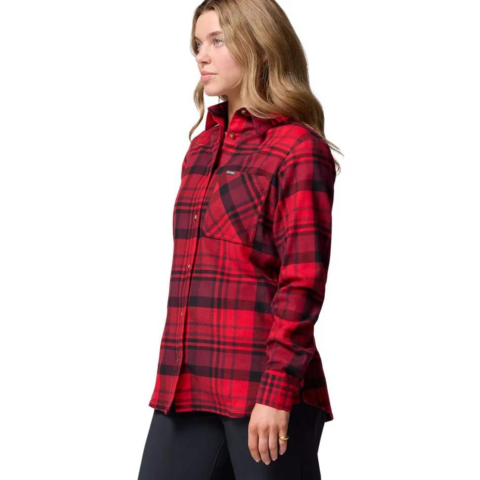 Calico Basin Flannel Long-Sleeve Shirt - Women's