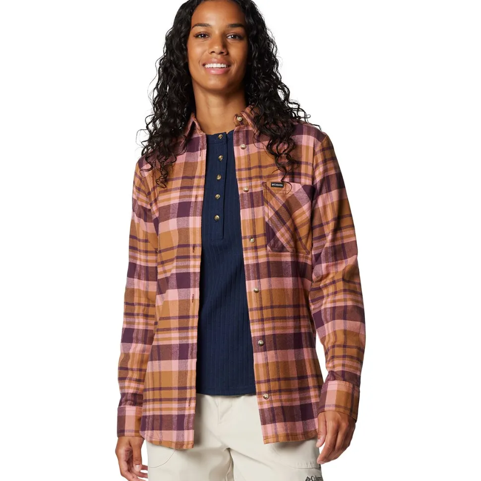 Calico Basin Flannel Long-Sleeve Shirt - Women's
