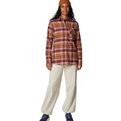 Calico Basin Flannel Long-Sleeve Shirt - Women's