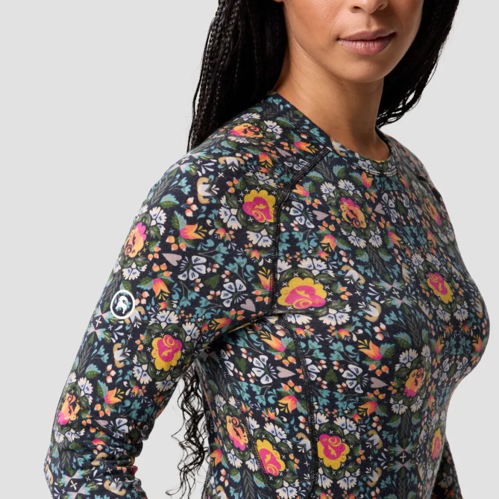 Cedars RWS Merino Lt-Wt Baselayer Crew Top - Women's