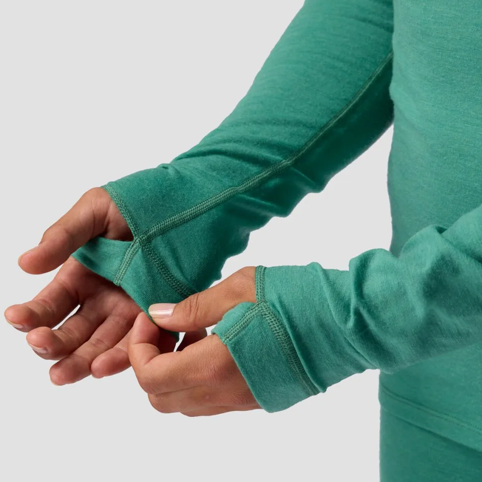 Cedars RWS Merino Lt-Wt Baselayer Crew Top - Women's