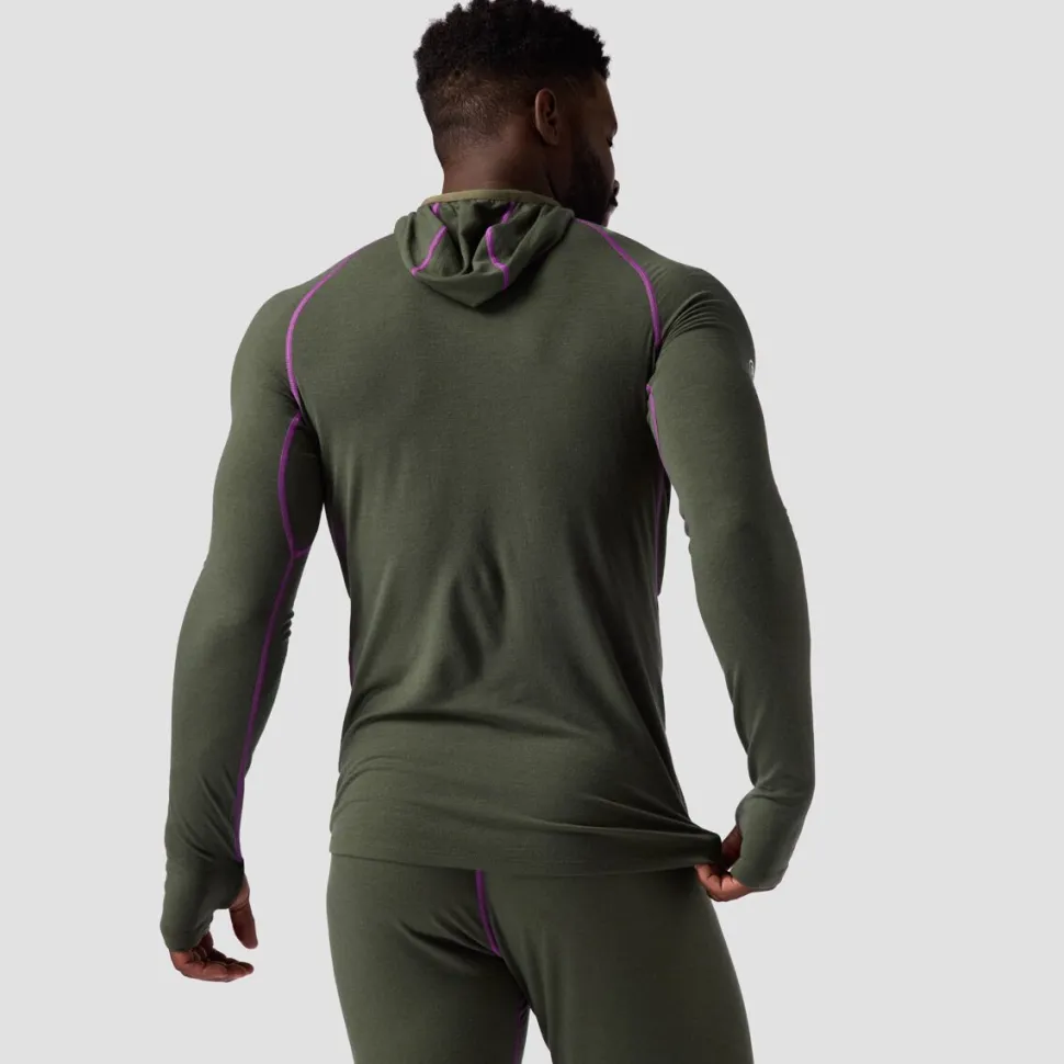 Cedars RWS Merino Lt-Wt Baselayer 1/2-Zip Scuba Top - Men's