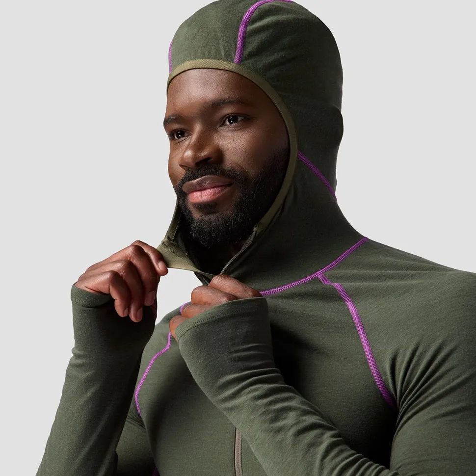 Cedars RWS Merino Lt-Wt Baselayer 1/2-Zip Scuba Top - Men's
