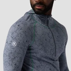 Cedars RWS Merino Lt-Wt Baselayer 1/2-Zip Scuba Top - Men's