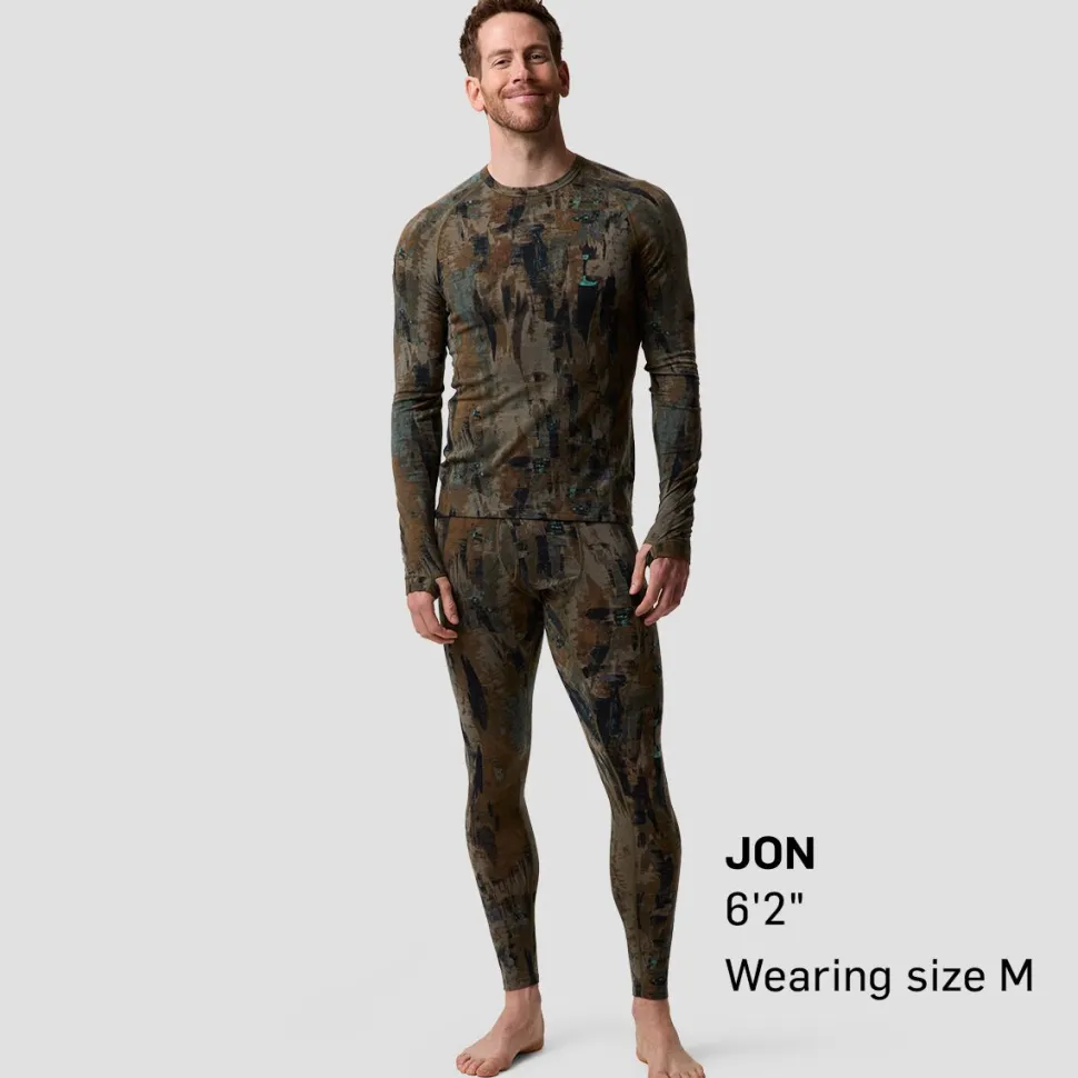 Cedars RWS Merino Lt-Wt Baselayer Crew Top - Men's