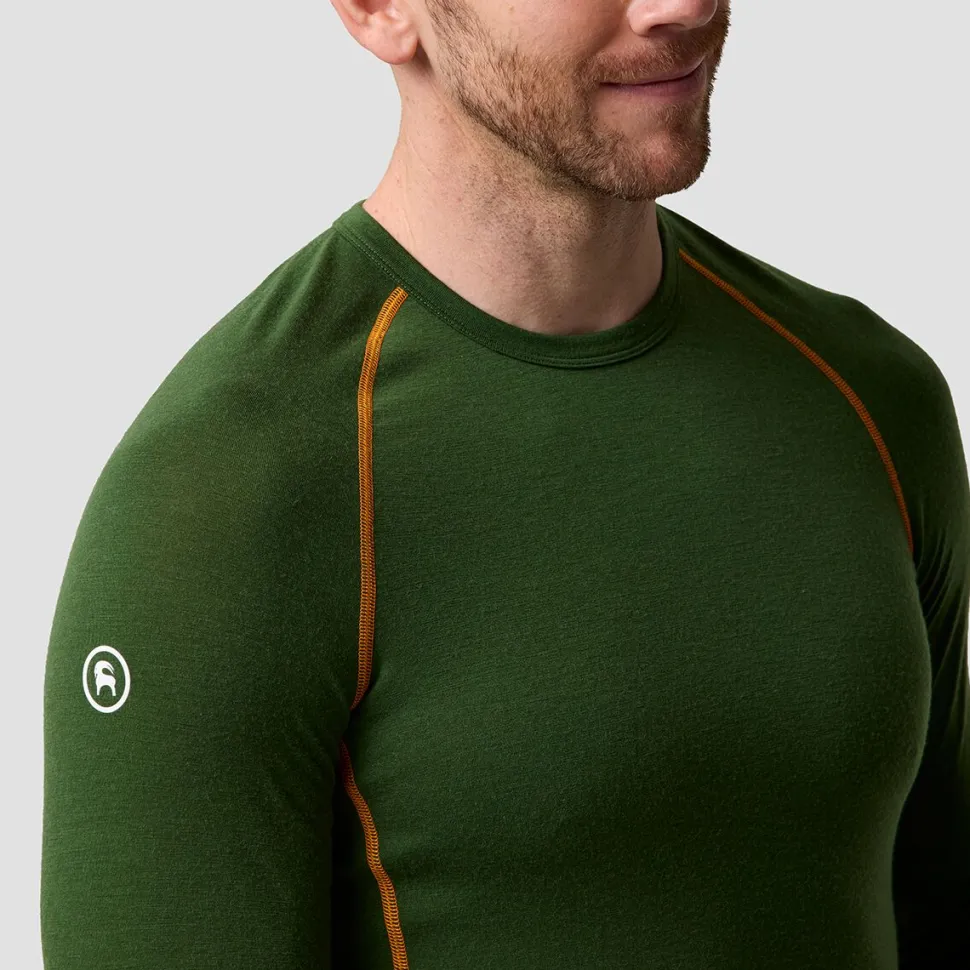 Cedars RWS Merino Lt-Wt Baselayer Crew Top - Men's