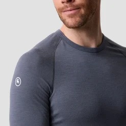 Cedars RWS Merino Lt-Wt Baselayer Crew Top - Men's