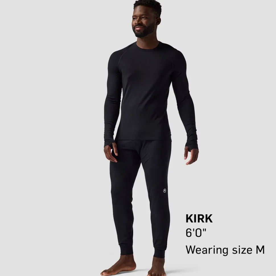 Cedars RWS Merino Lt-Wt Baselayer Crew Top - Men's