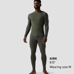 Cedars RWS Merino Lt-Wt Baselayer Crew Top - Men's