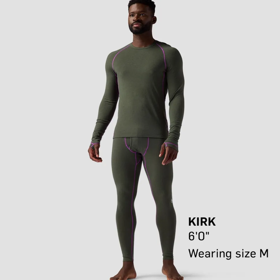 Cedars RWS Merino Lt-Wt Baselayer Crew Top - Men's