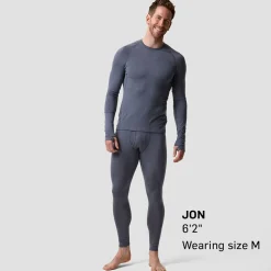 Cedars RWS Merino Lt-Wt Baselayer Crew Top - Men's