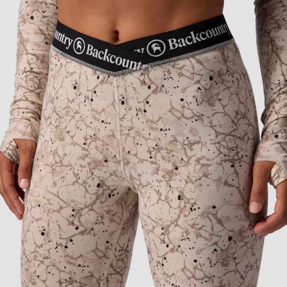 Cedars RWS Merino Lt-Wt Baselayer V-Waist Bottom - Women's