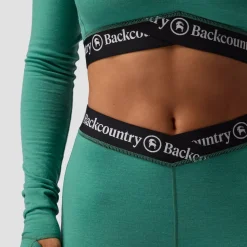 Cedars RWS Merino Lt-Wt Baselayer V-Waist Bottom - Women's