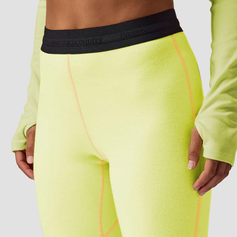 Cedars RWS Merino Mid-Wt Baselayer 3/4 Bottom - Women's