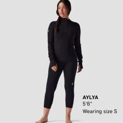 Cedars RWS Merino Mid-Wt Baselayer 3/4 Bottom - Women's