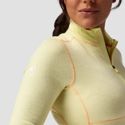 Cedars RWS Merino Mid-Wt Baselayer 1/4-Zip Top - Women's