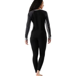 Classic Thermal Merino Colorblock Baselayer Crew - Women's