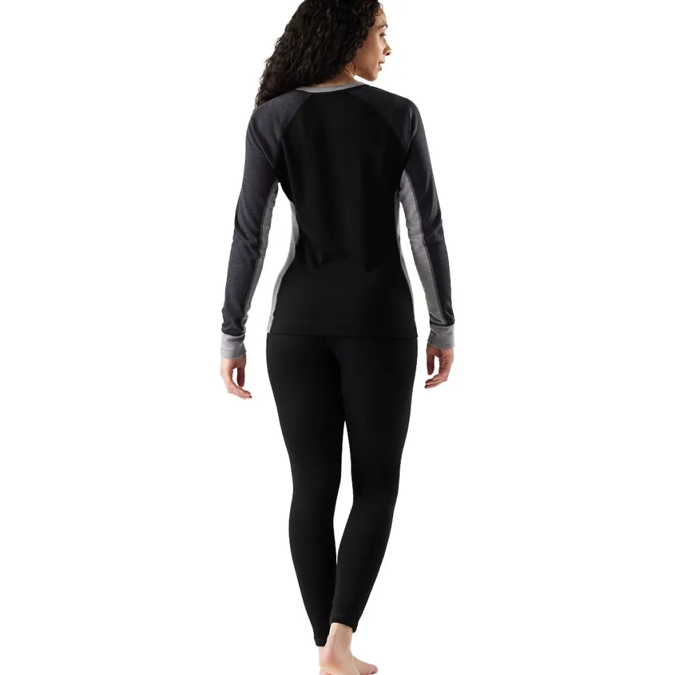 Classic Thermal Merino Colorblock Baselayer Crew - Women's