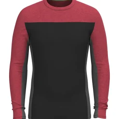 Classic Thermal Merino Colorblock Crew Base Layer - Men's