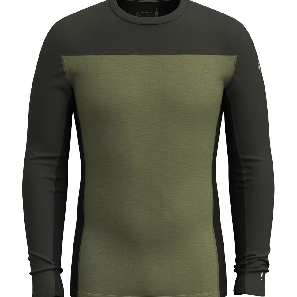 Classic Thermal Merino Colorblock Crew Base Layer - Men's