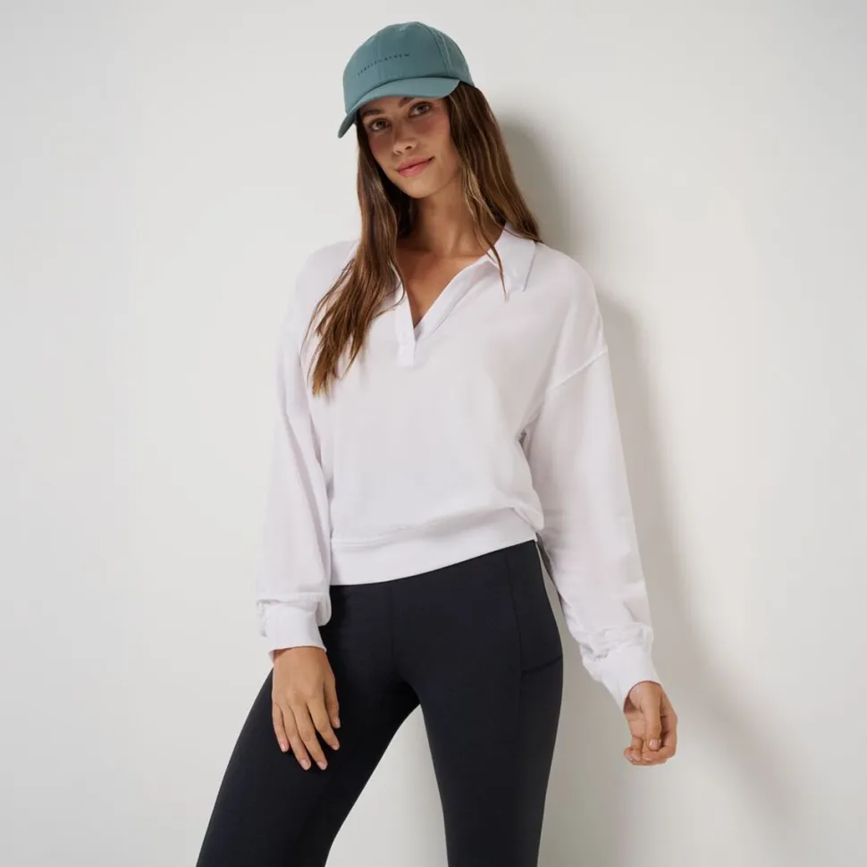 Cloud Terry Long-Sleeve Shirt - Women's
