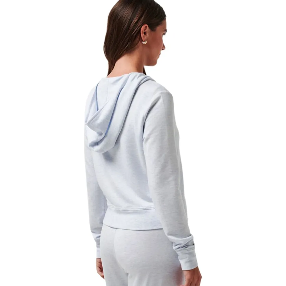 Cloud Terry Zip Hooded Jacket - Women's
