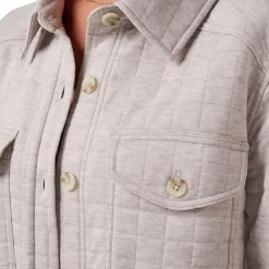Coastal Quilted Shacket - Women's