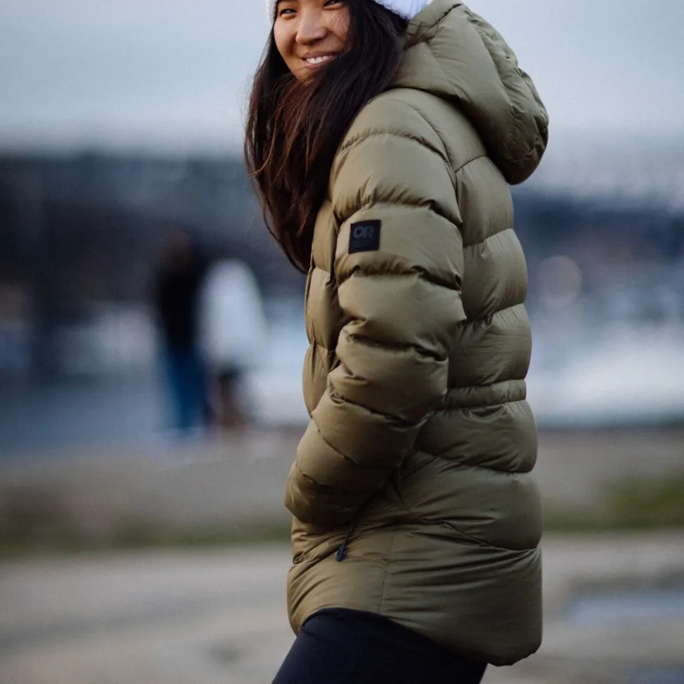 Coldfront Down Hooded Jacket - Women's