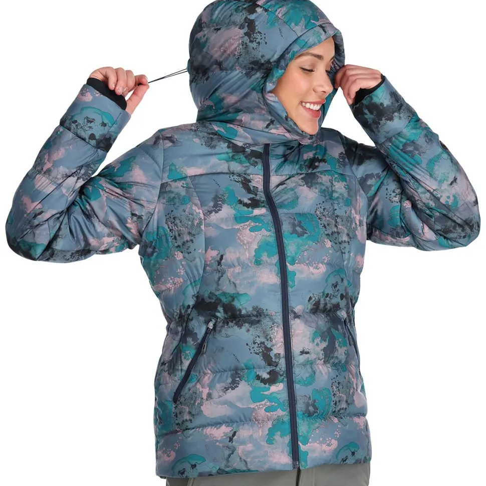 Coldfront Down Hooded Jacket - Women's