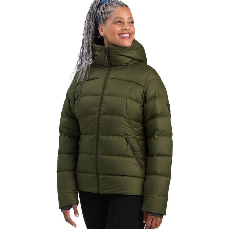 Coldfront Down Hooded Jacket - Women's