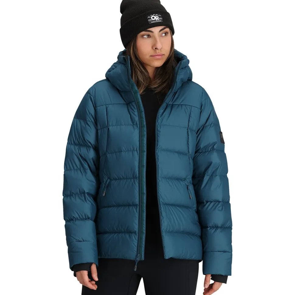 Coldfront Down Hooded Jacket - Women's