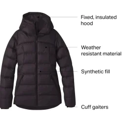 Coldfront Down Hooded Jacket - Women's