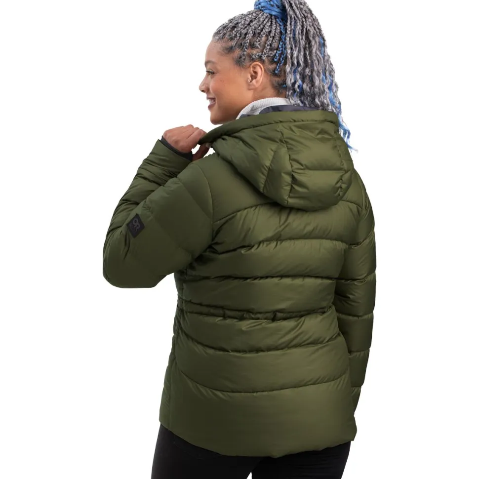 Coldfront Down Hooded Jacket - Women's