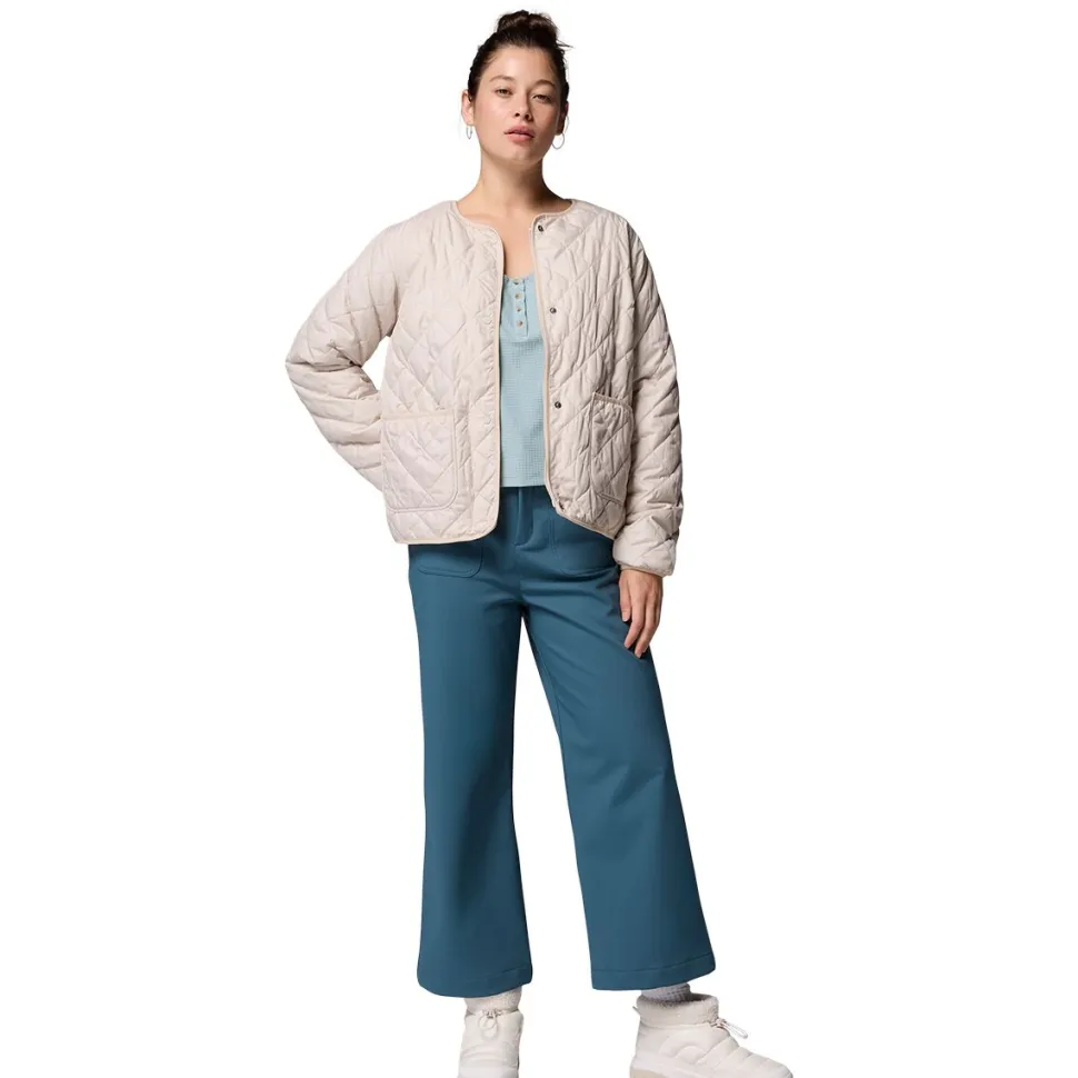 Copper Crest Collarless Jacket - Women's