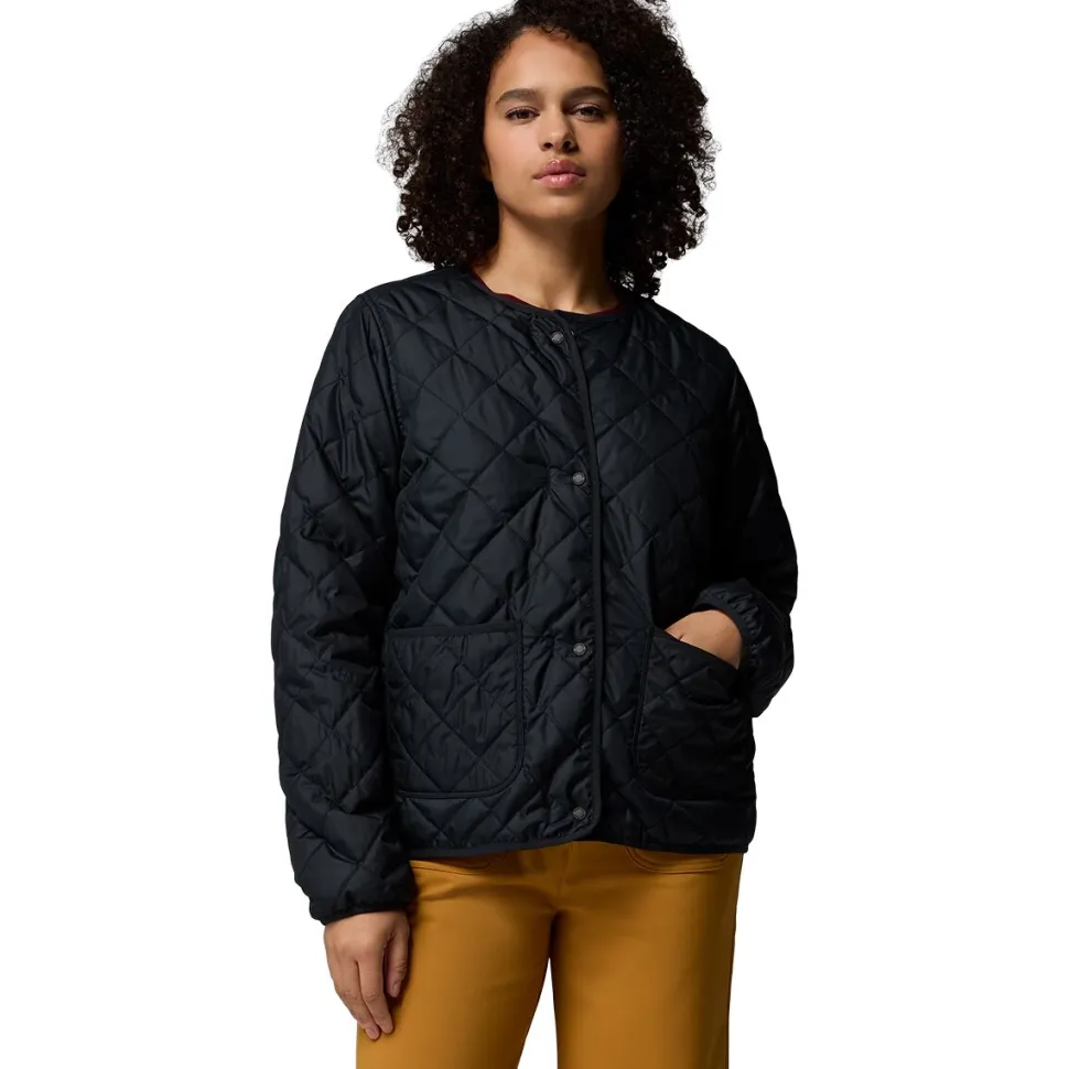Copper Crest Collarless Jacket - Women's