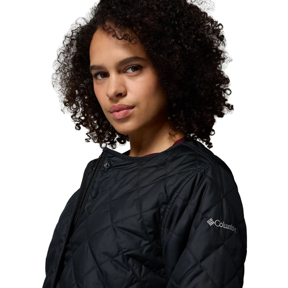 Copper Crest Collarless Jacket - Women's