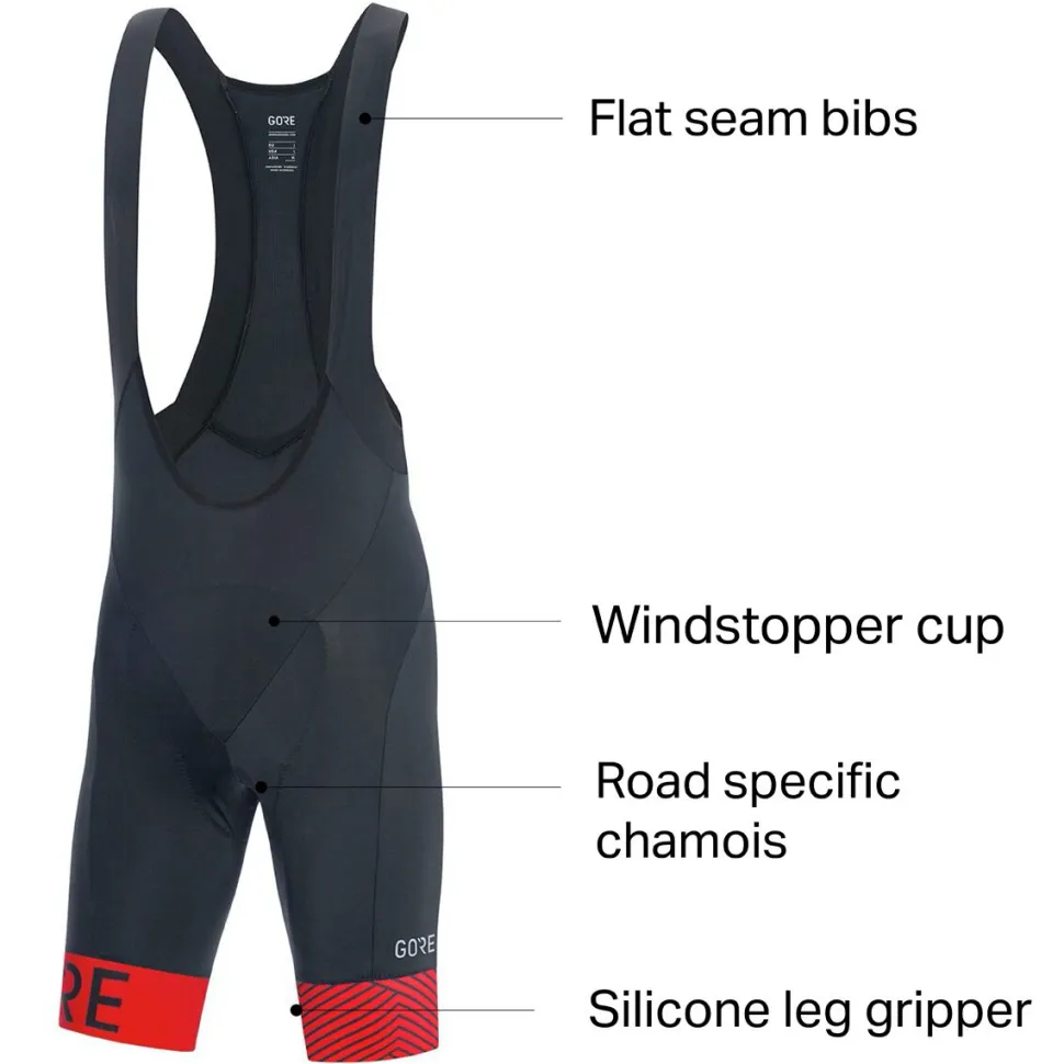 C5 Optiline Bib Short+ - Men's