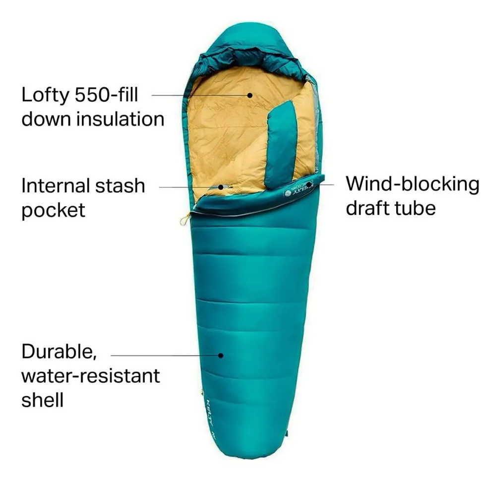 Cosmic 20 Sleeping Bag: 20F Down - Women's