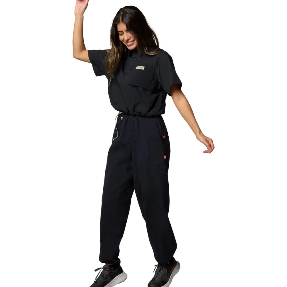 Cove Beach Woven Cropped Shirt - Women's
