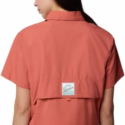 Cove Beach Woven Cropped Shirt - Women's
