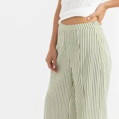 Cove Stripe Wide Leg Pant - Women's