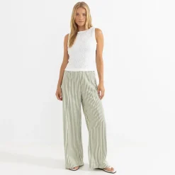 Cove Stripe Wide Leg Pant - Women's