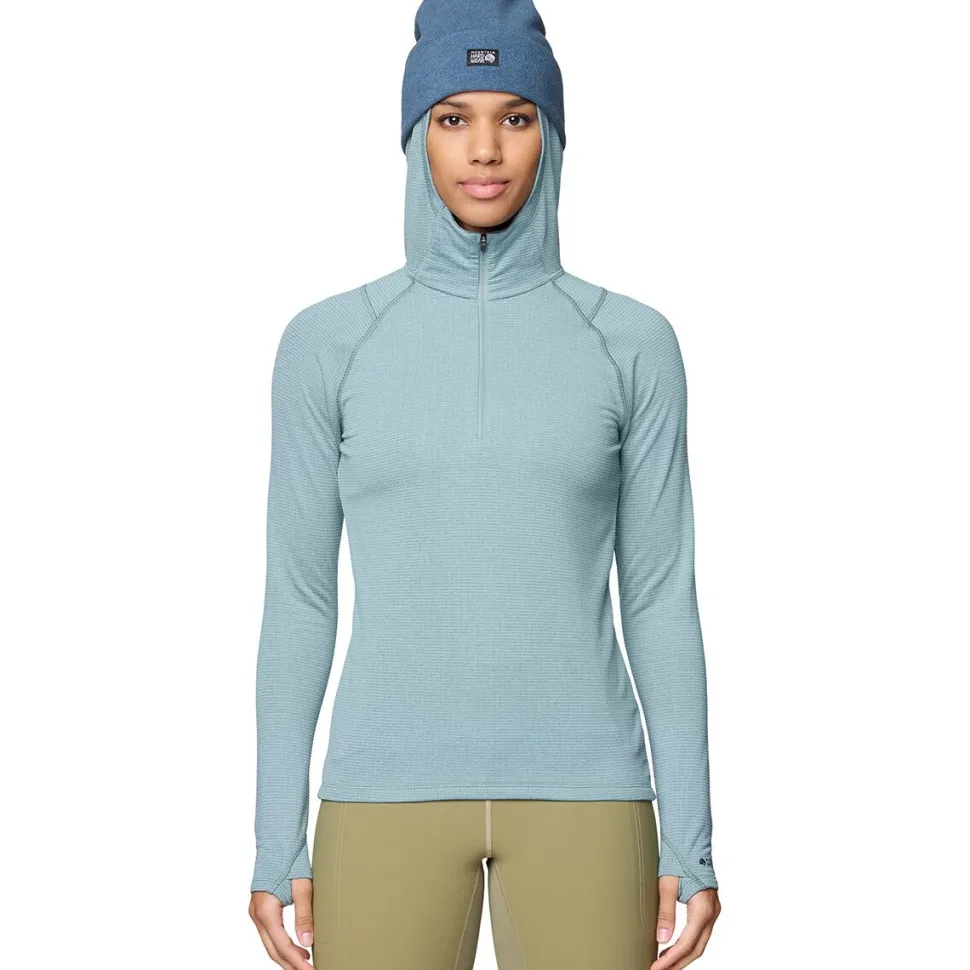 Crater Lake Heavyweight 1/2-Zip Hoodie - Women's