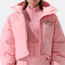 Cropped Puffer Jacket - Women's