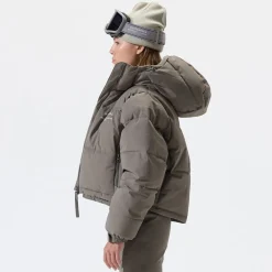 Cropped Puffer Jacket - Women's