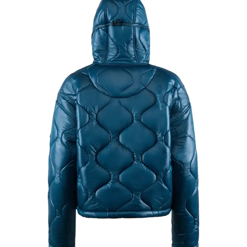 Cropped Quilted Fleece Jacket - Women's
