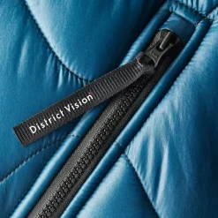 Cropped Quilted Fleece Jacket - Women's
